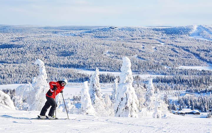 Mökkilomalla laskettelemaan